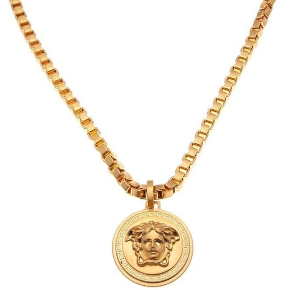 Versace Medusa gold chain